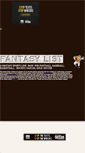 Mobile Screenshot of fantasylist.net